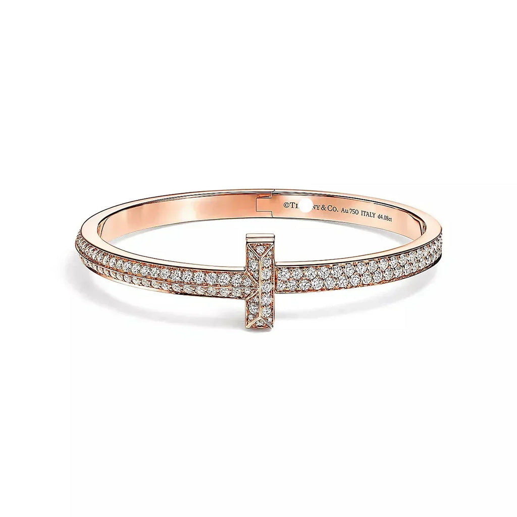 Tiffany Wide Hinged Bangle Bracelet