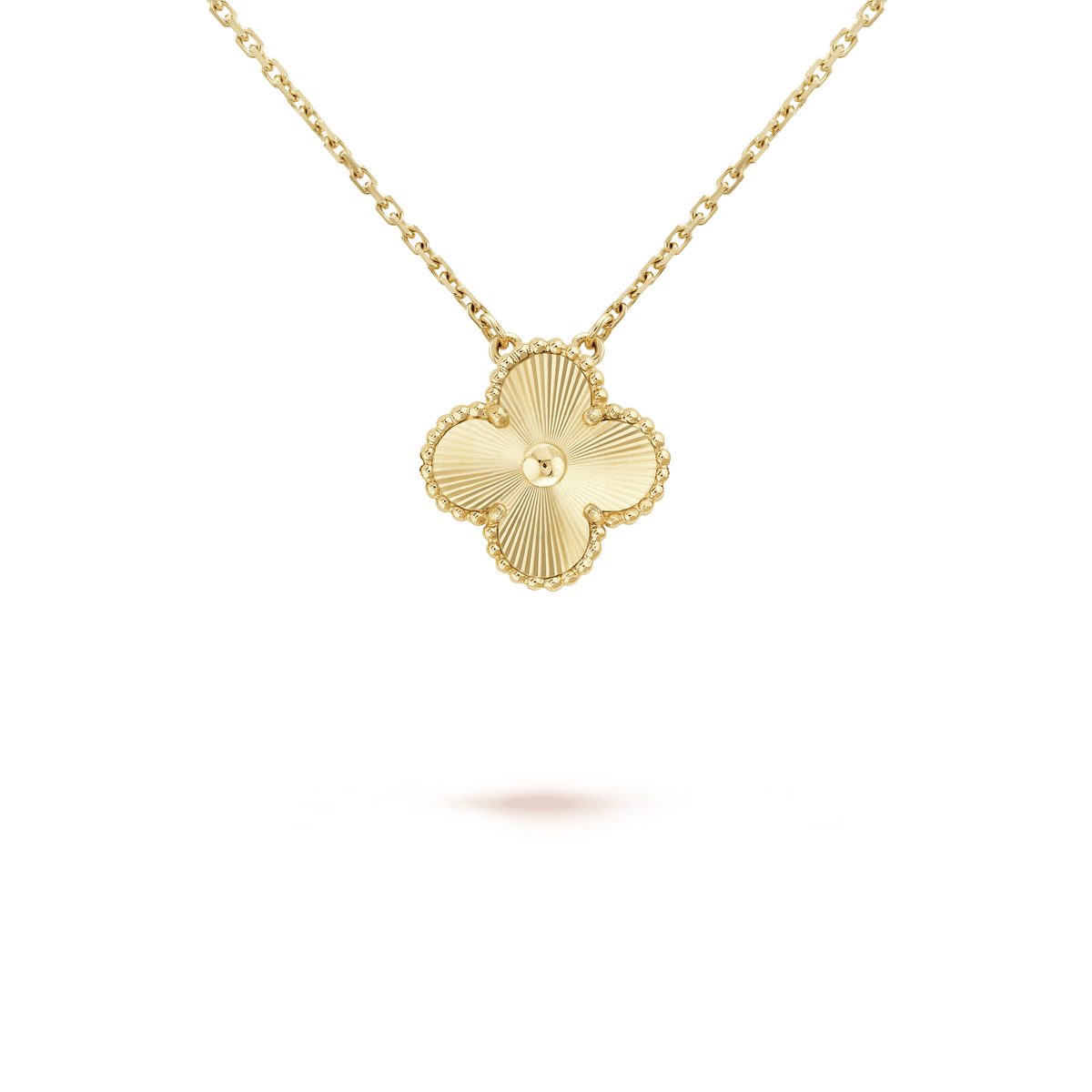Van Cleef & Arpels Vintage Alhambra Pendant Clover Necklace